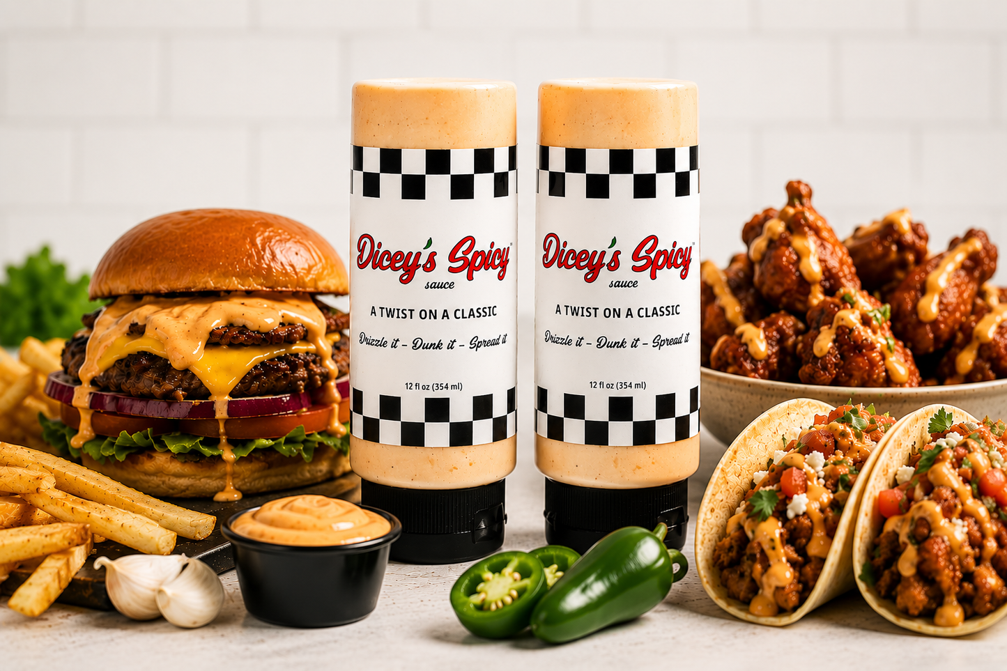 Dicey's Spicy 2-Pack — $24.99 Delivered
